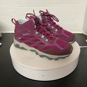 MERRELL M-MOBA FST Mid WTRPR Hiking Shoes Sz Women’s 6,37
